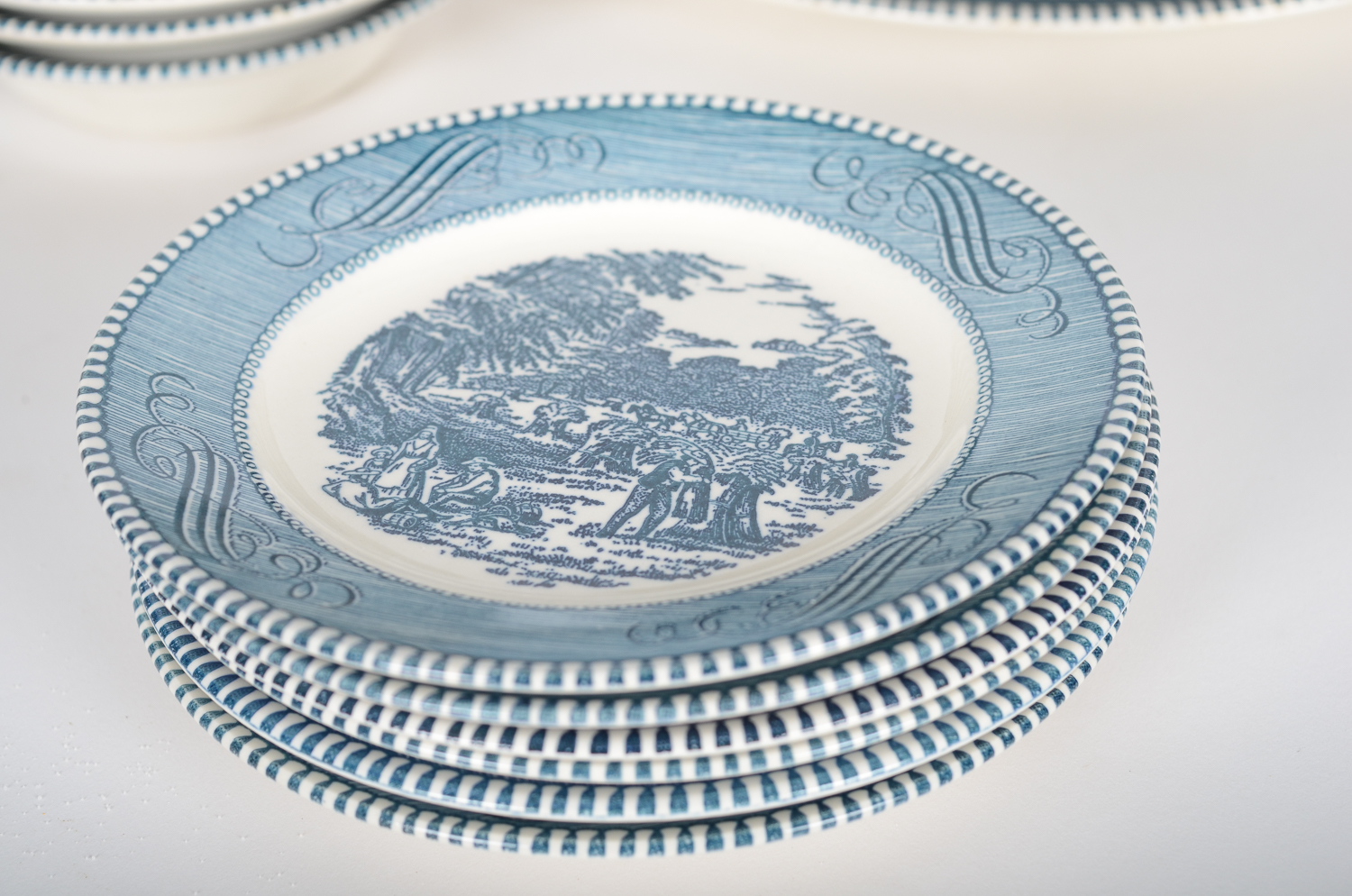 Blue and White Dinnerware