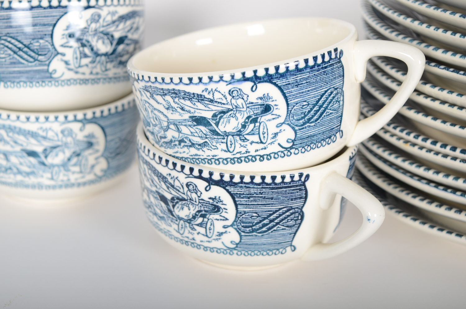 Blue and White Dinnerware