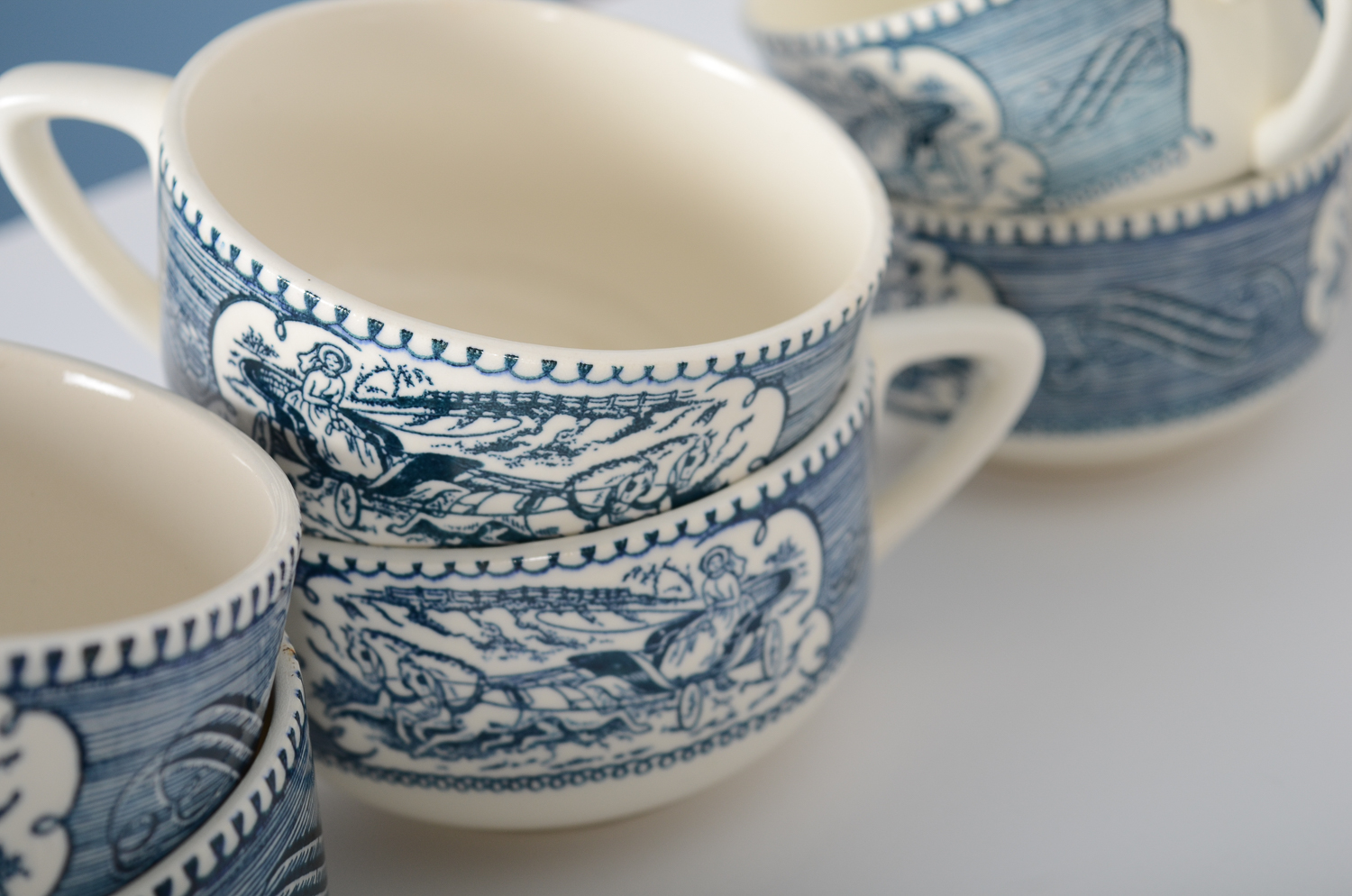 Blue and White Dinnerware