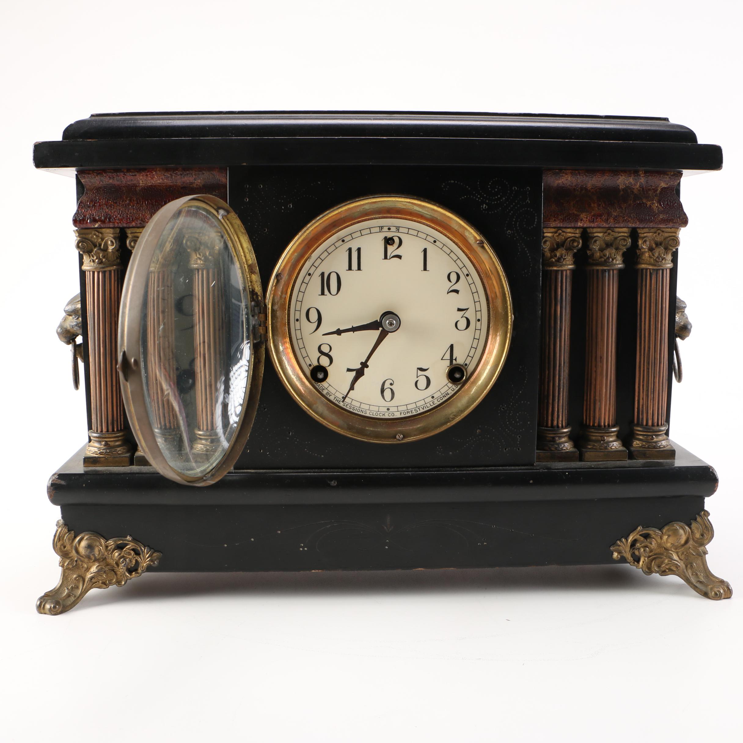 Sessions Clock Company Mantle Clock