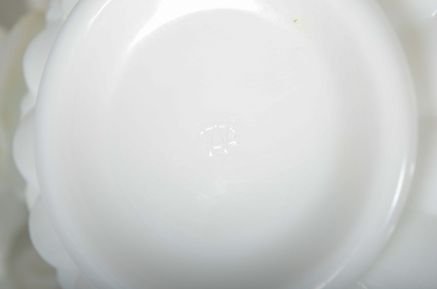 Vintage Milk Glass Serveware Including Westmoreland Glass