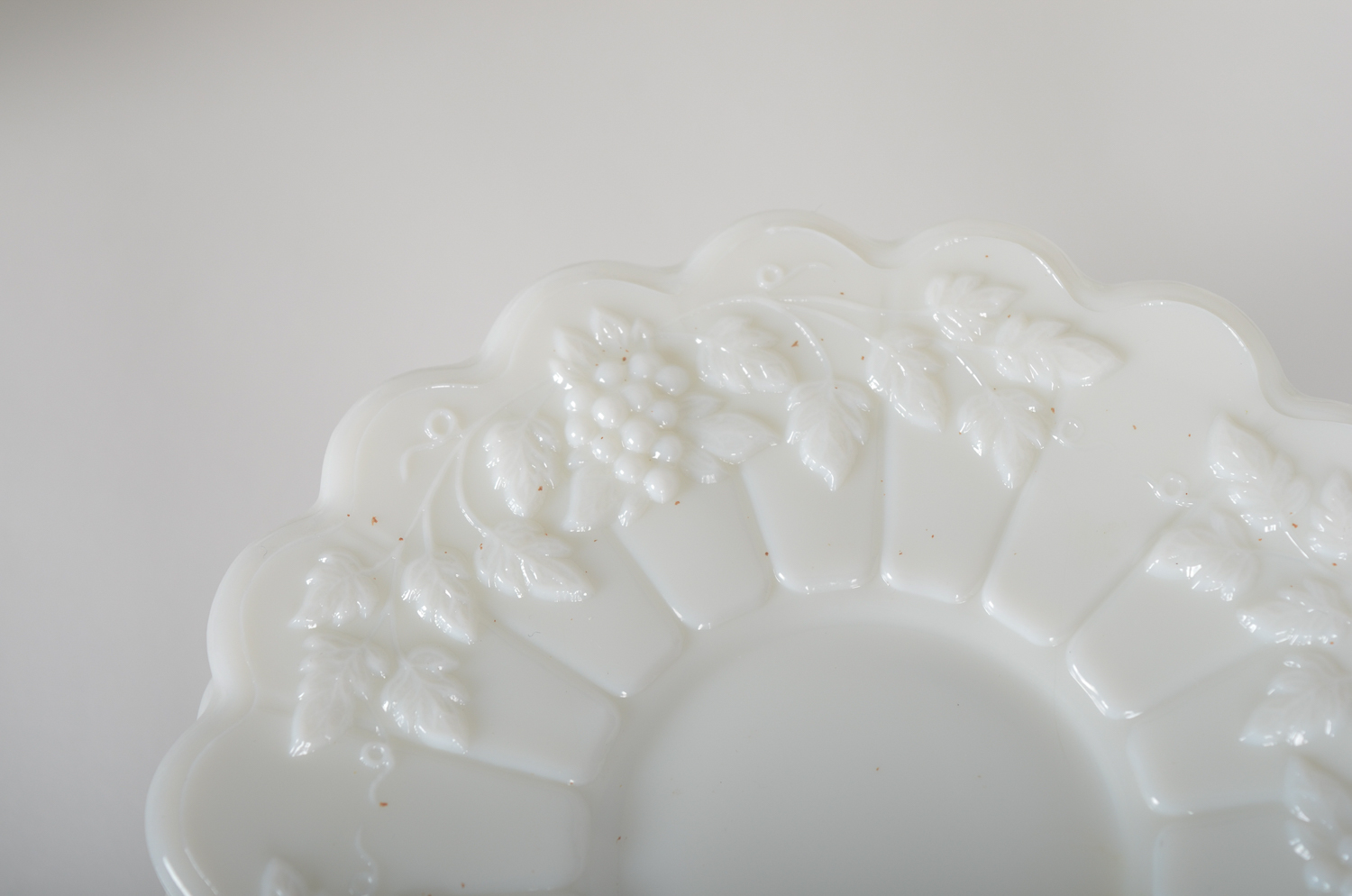 Vintage Milk Glass Serveware Including Westmoreland Glass