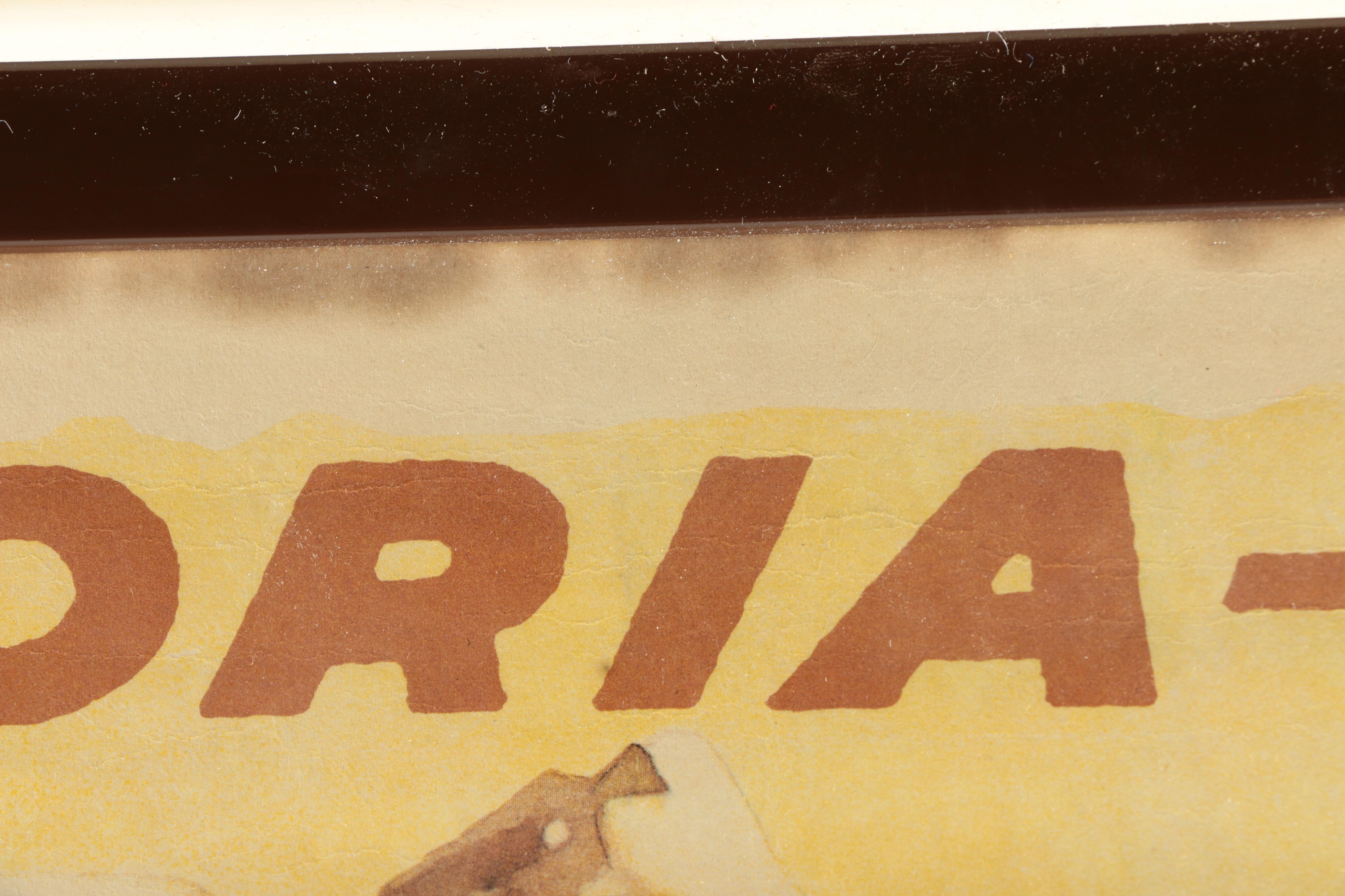 Offset Lithograph Poster for Victoria Bicycles After Julius Ussy Engelhard