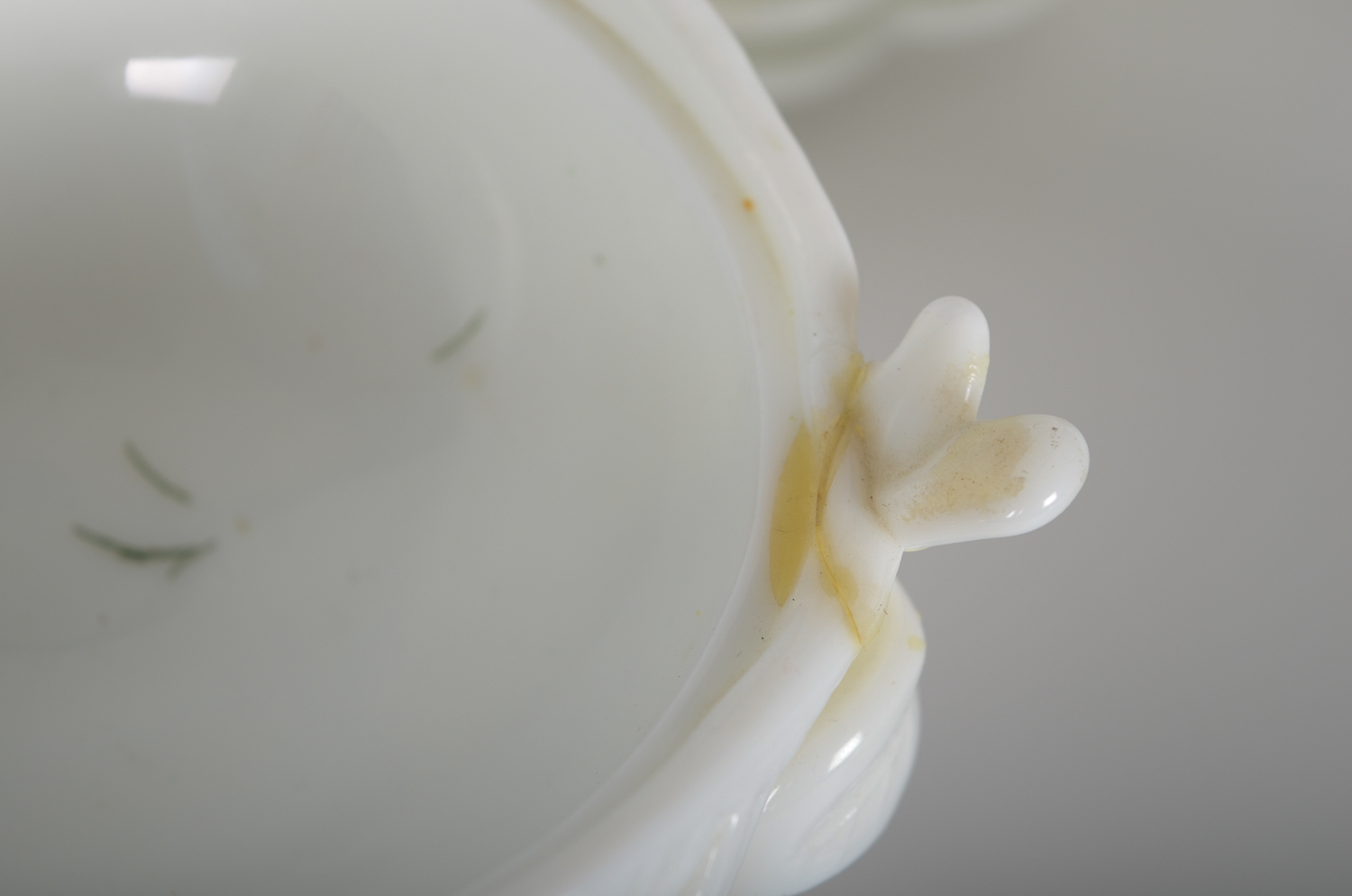 Vintage Milk Glass Serveware Including Westmoreland Glass