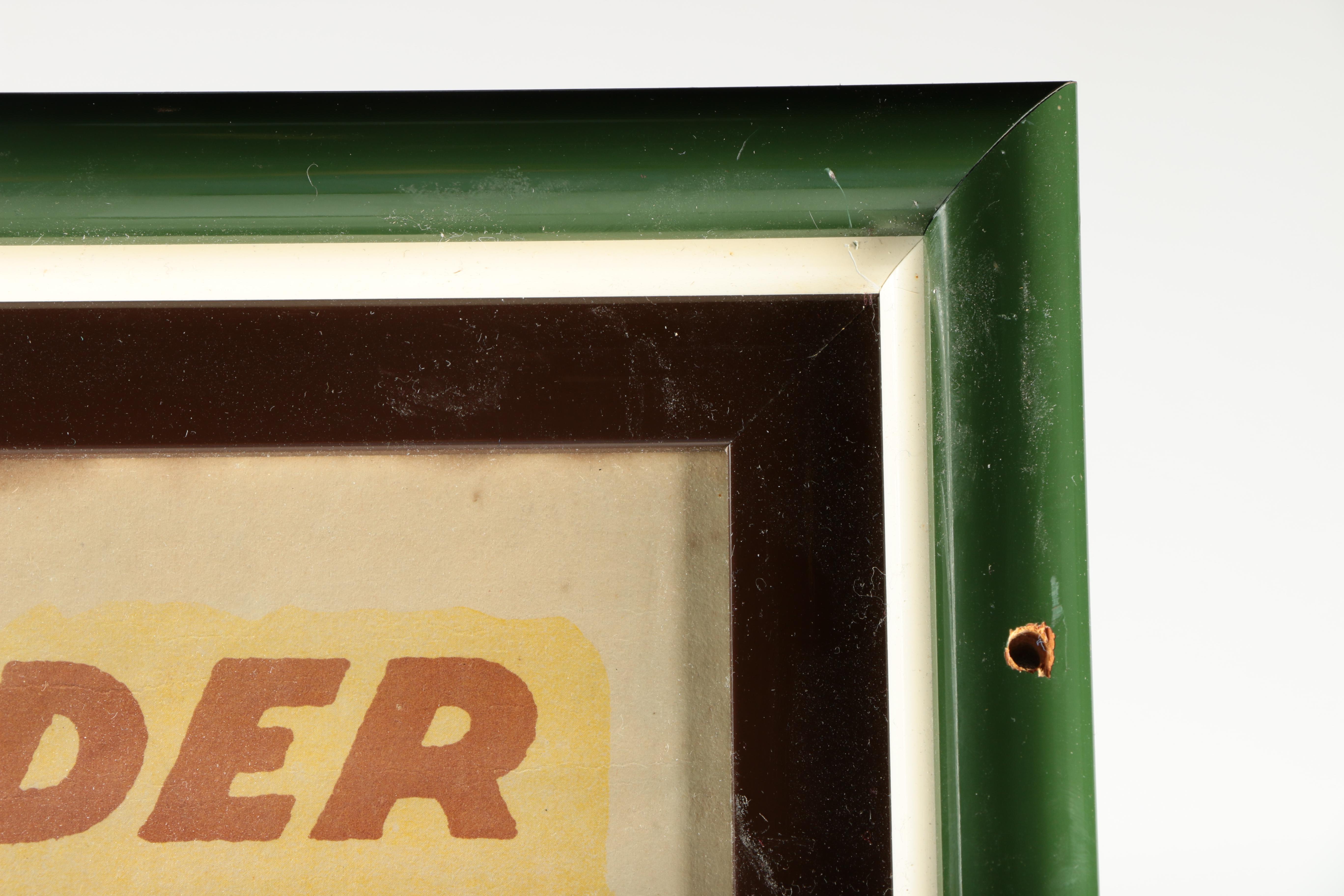 Offset Lithograph Poster for Victoria Bicycles After Julius Ussy Engelhard