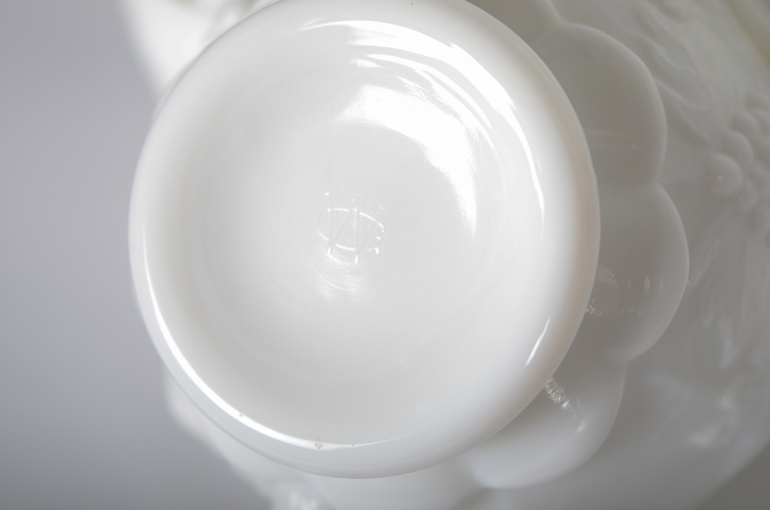 Vintage Milk Glass Serveware Including Westmoreland Glass