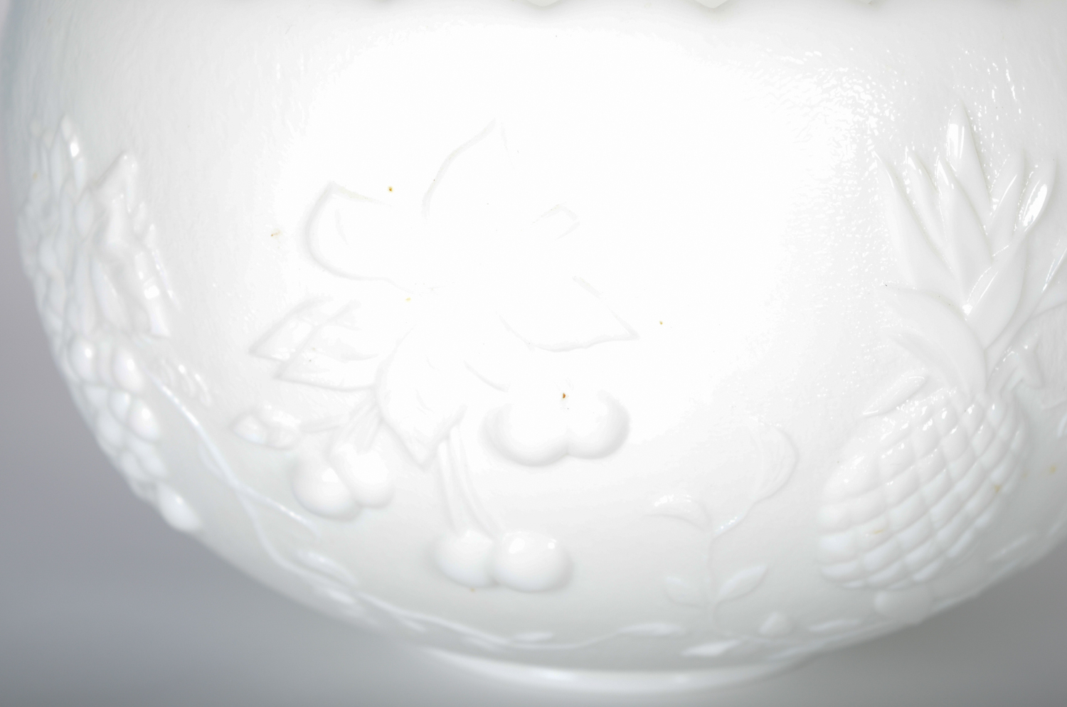 Vintage Milk Glass Serveware Including Westmoreland Glass