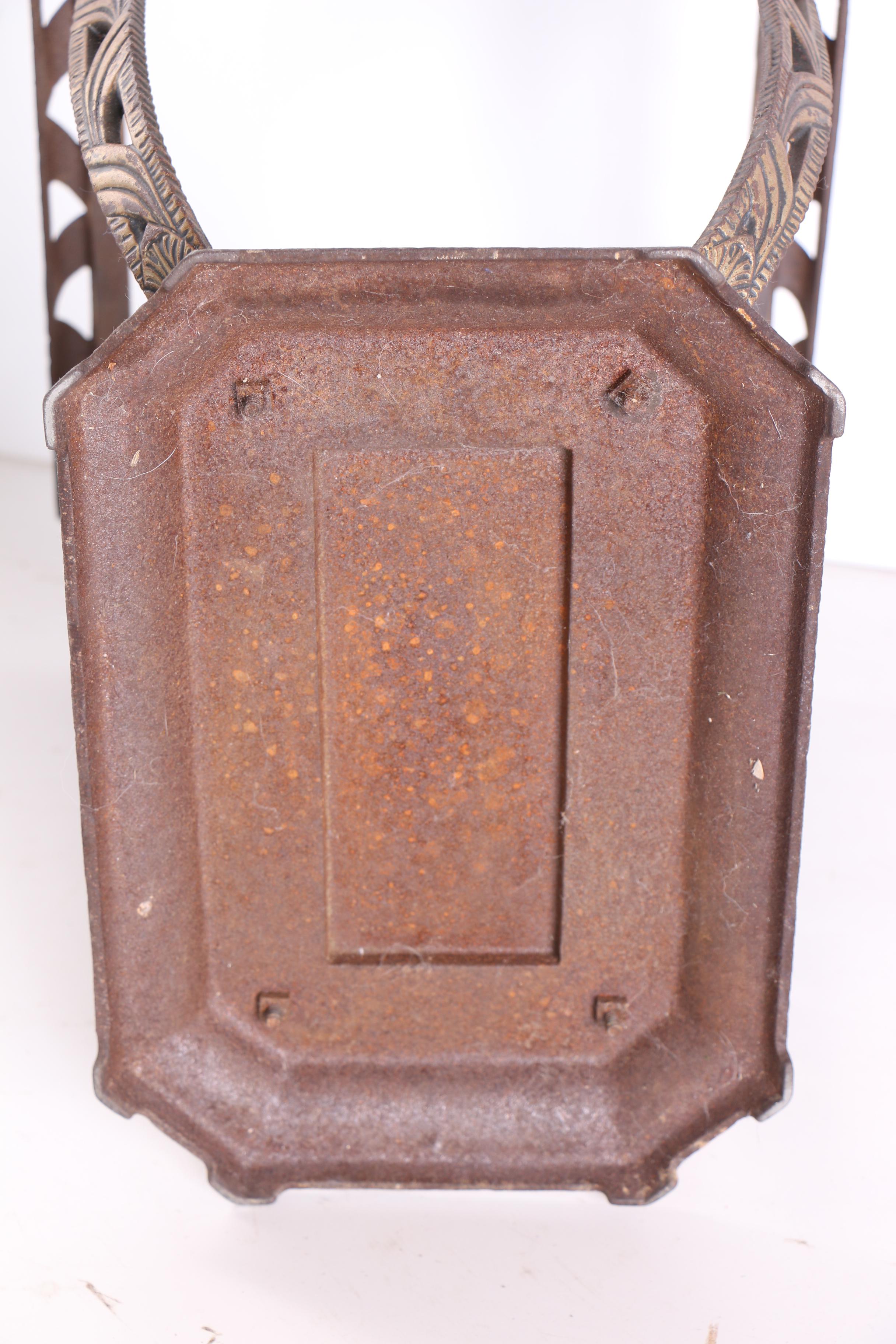 Vintage Art Deco Metal Side Table