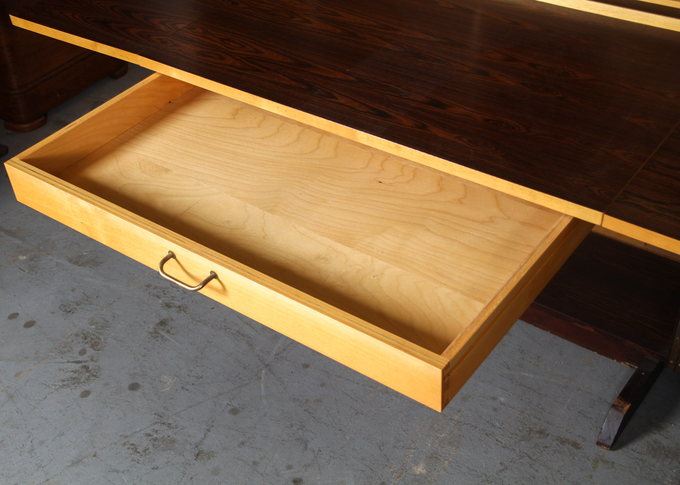 Mummenthaler & Meier Rosewood "Magic Box" Folding Desk Cabinet