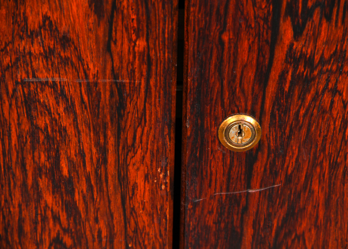 Mummenthaler & Meier Rosewood "Magic Box" Folding Desk Cabinet