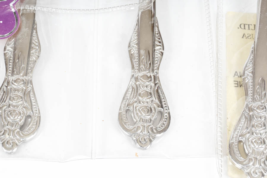 Set of "Heritage Mint" Stainless Flatware