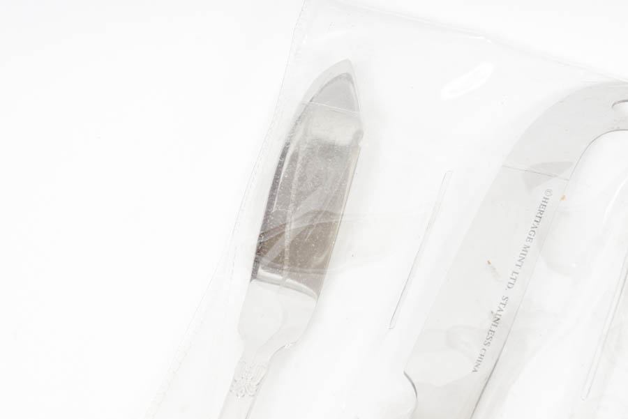 Set of "Heritage Mint" Stainless Flatware