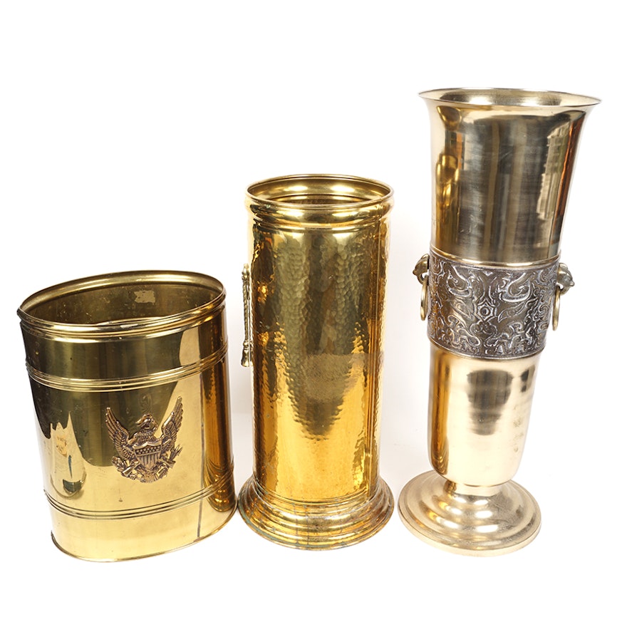 Variety of Brass Vessels