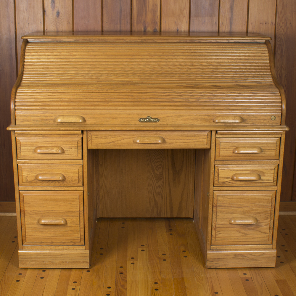 Oak creek by riverside on sale roll top desk