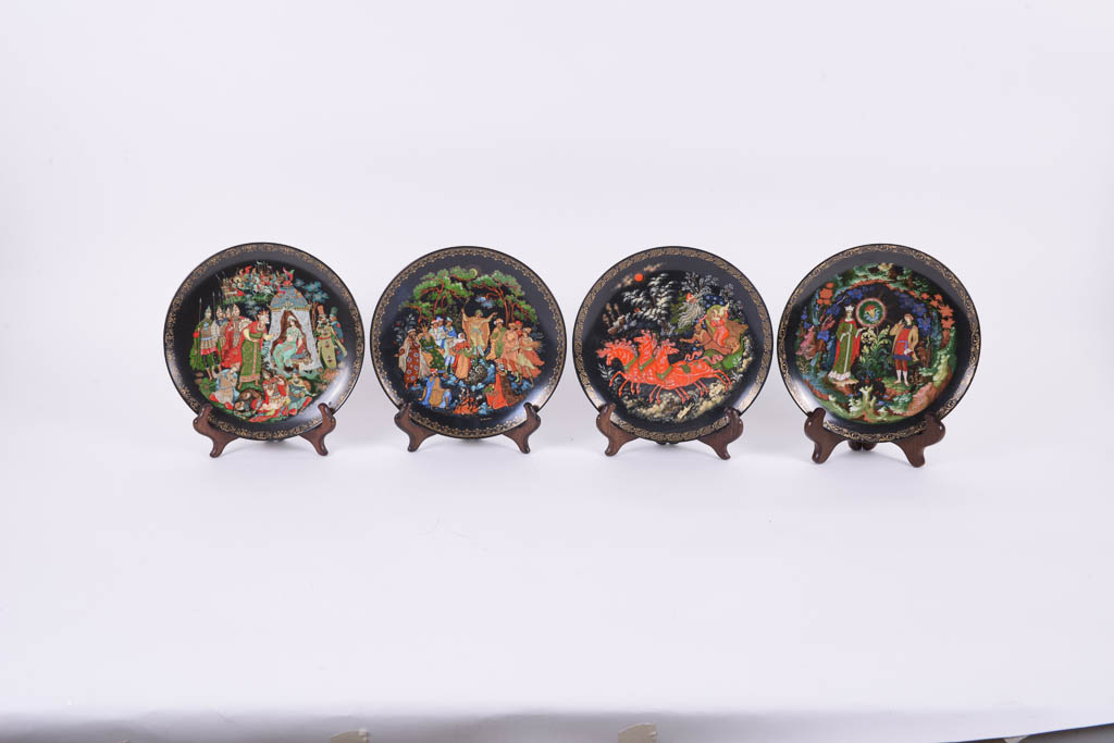 Russian Legend Series Porcelain Collector Plates
