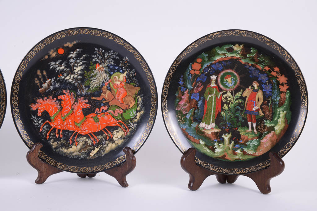 Russian Legend Series Porcelain Collector Plates