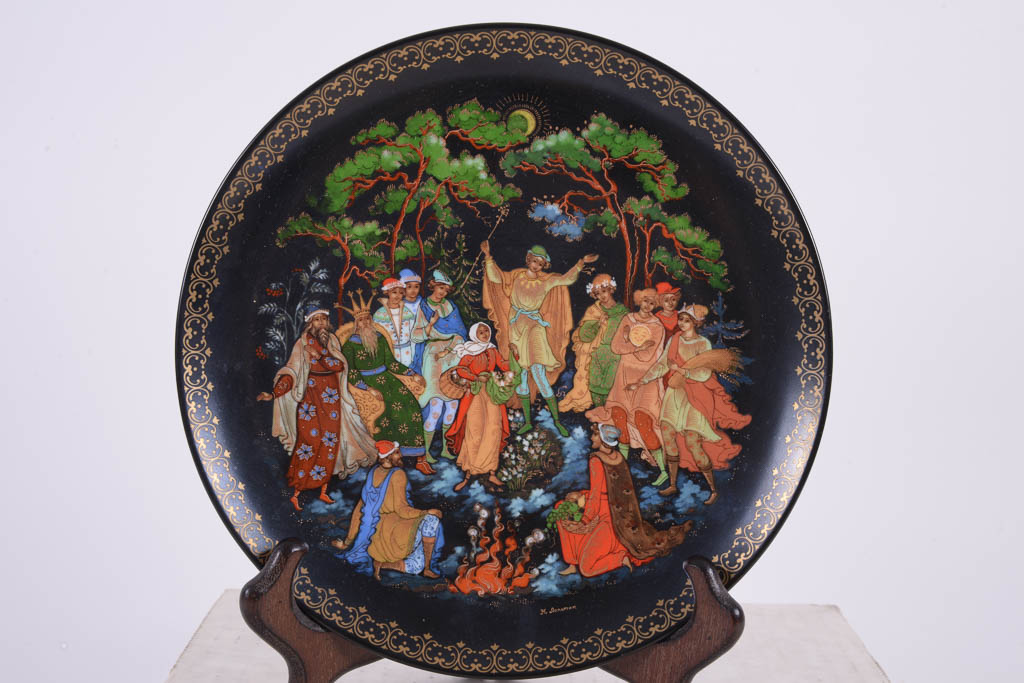 Russian Legend Series Porcelain Collector Plates