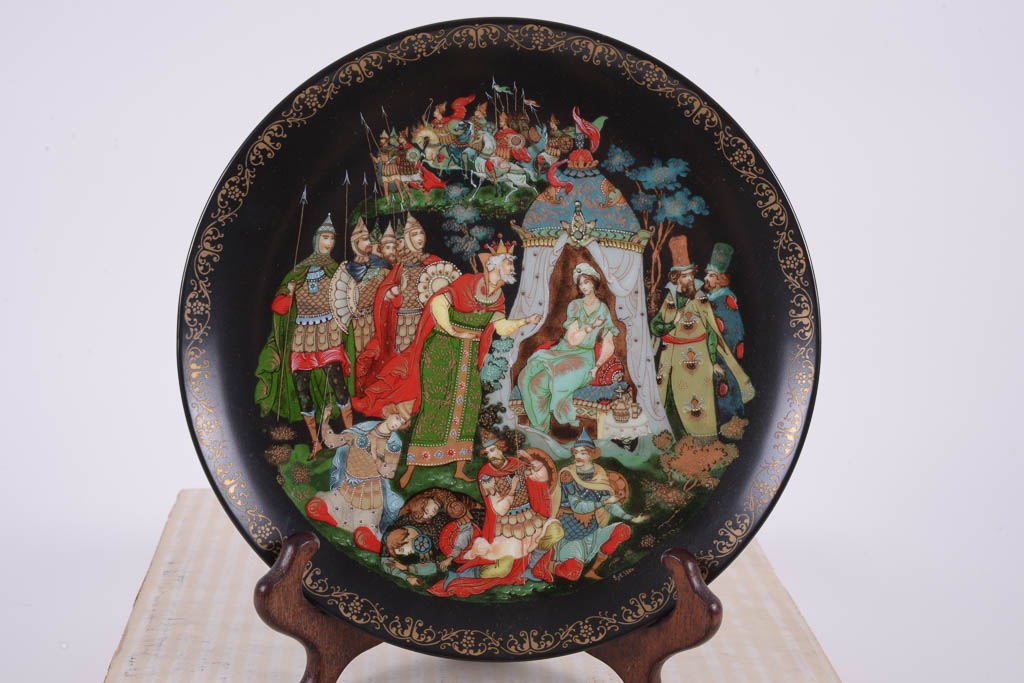 Russian Legend Series Porcelain Collector Plates