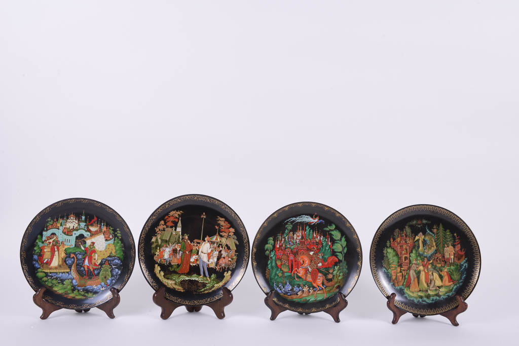 Russian Legend Series Porcelain Collector Plates