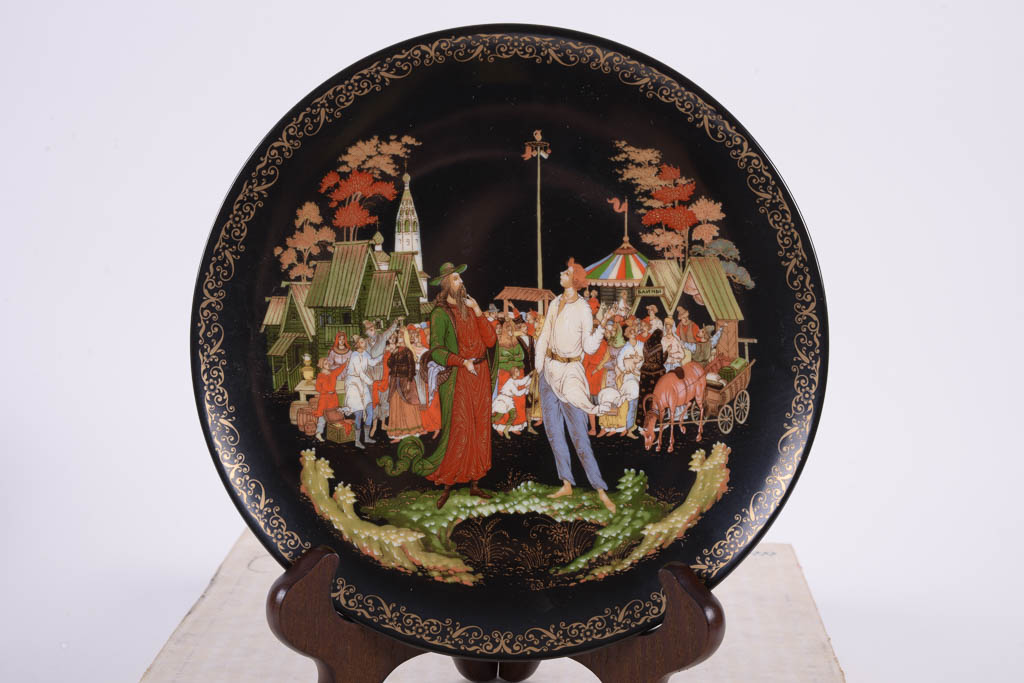 Russian Legend Series Porcelain Collector Plates