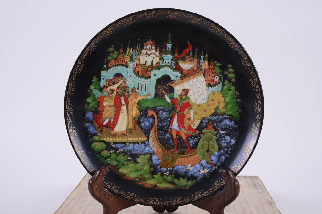 Russian Legend Series Porcelain Collector Plates