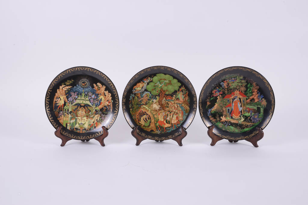 Russian Legend Series Porcelain Collector Plates