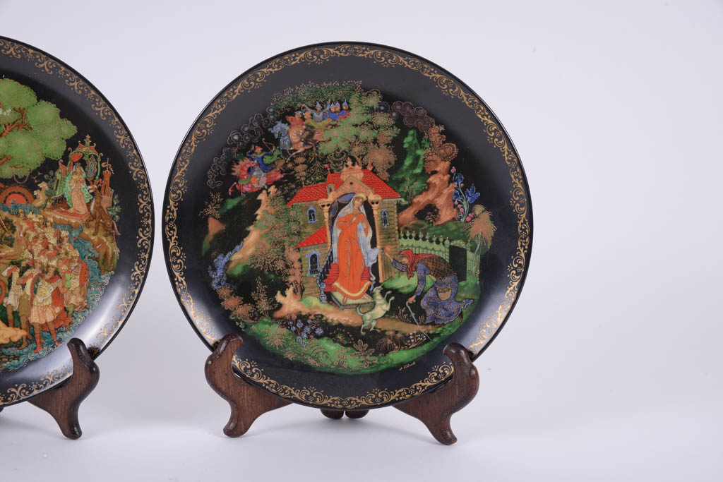 Russian Legend Series Porcelain Collector Plates