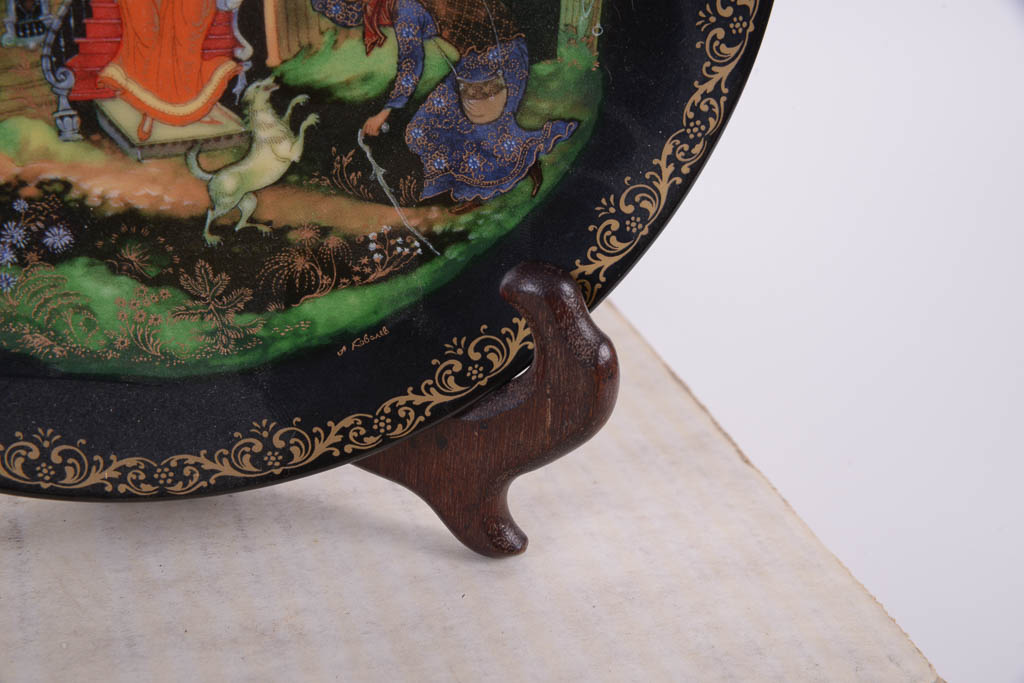 Russian Legend Series Porcelain Collector Plates