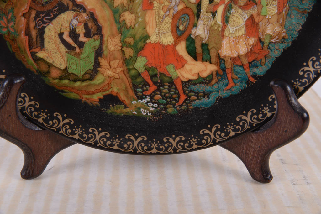 Russian Legend Series Porcelain Collector Plates