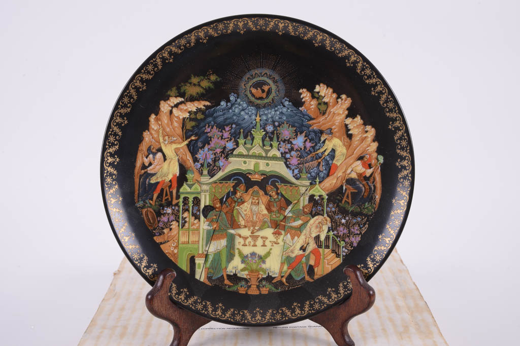 Russian Legend Series Porcelain Collector Plates