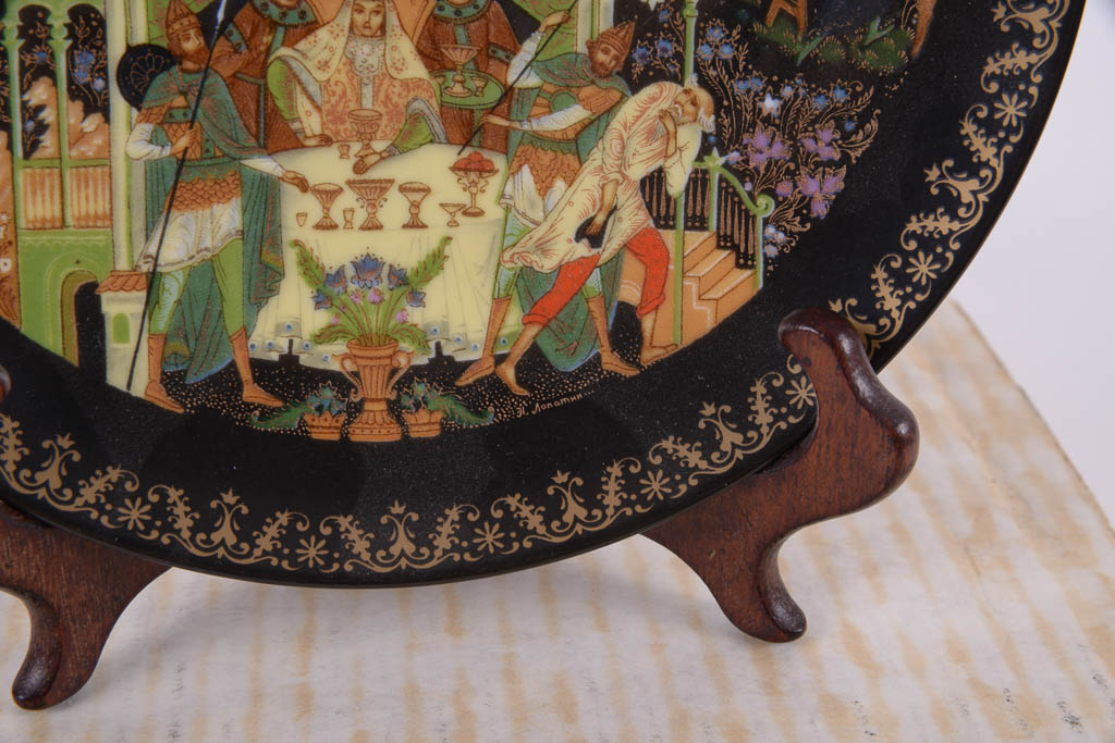 Russian Legend Series Porcelain Collector Plates