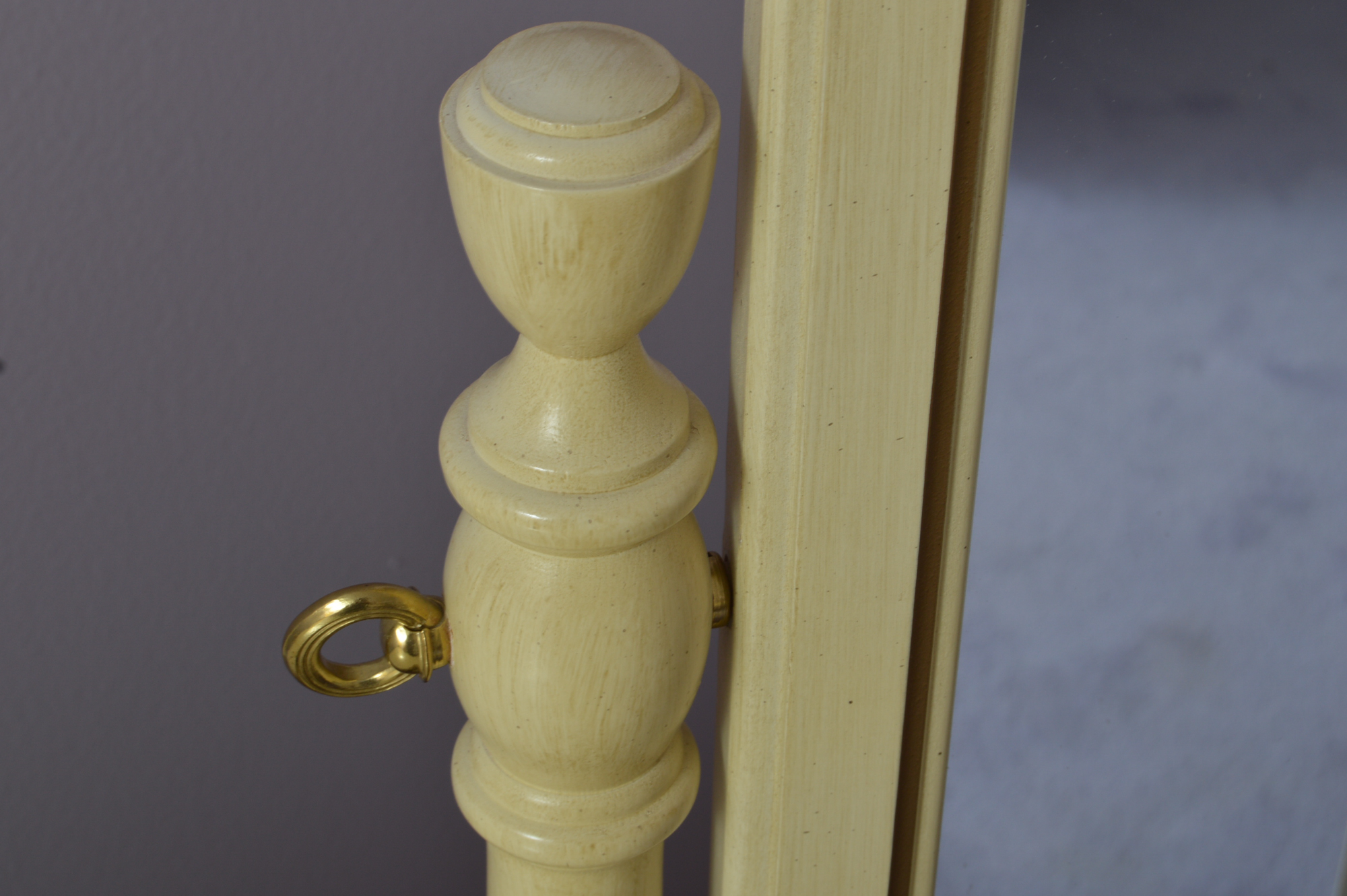 French Provincial Dresser with Standing Mirror