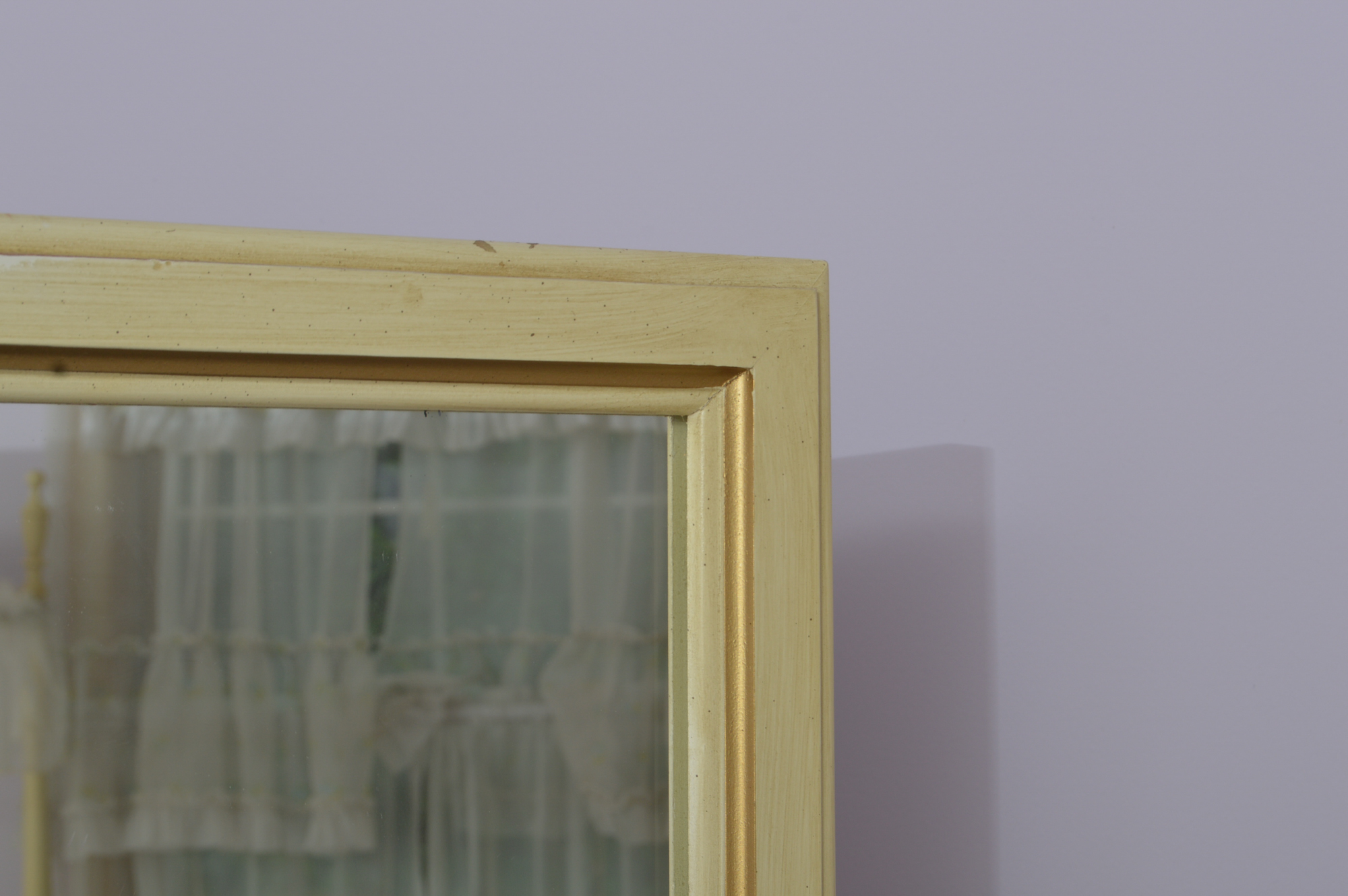French Provincial Dresser with Standing Mirror