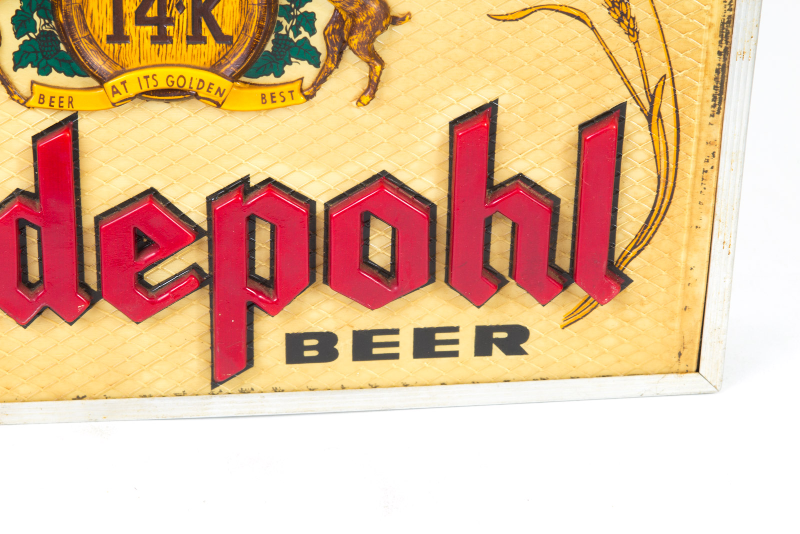 Vintage Hudepohl Light Up Beer Sign