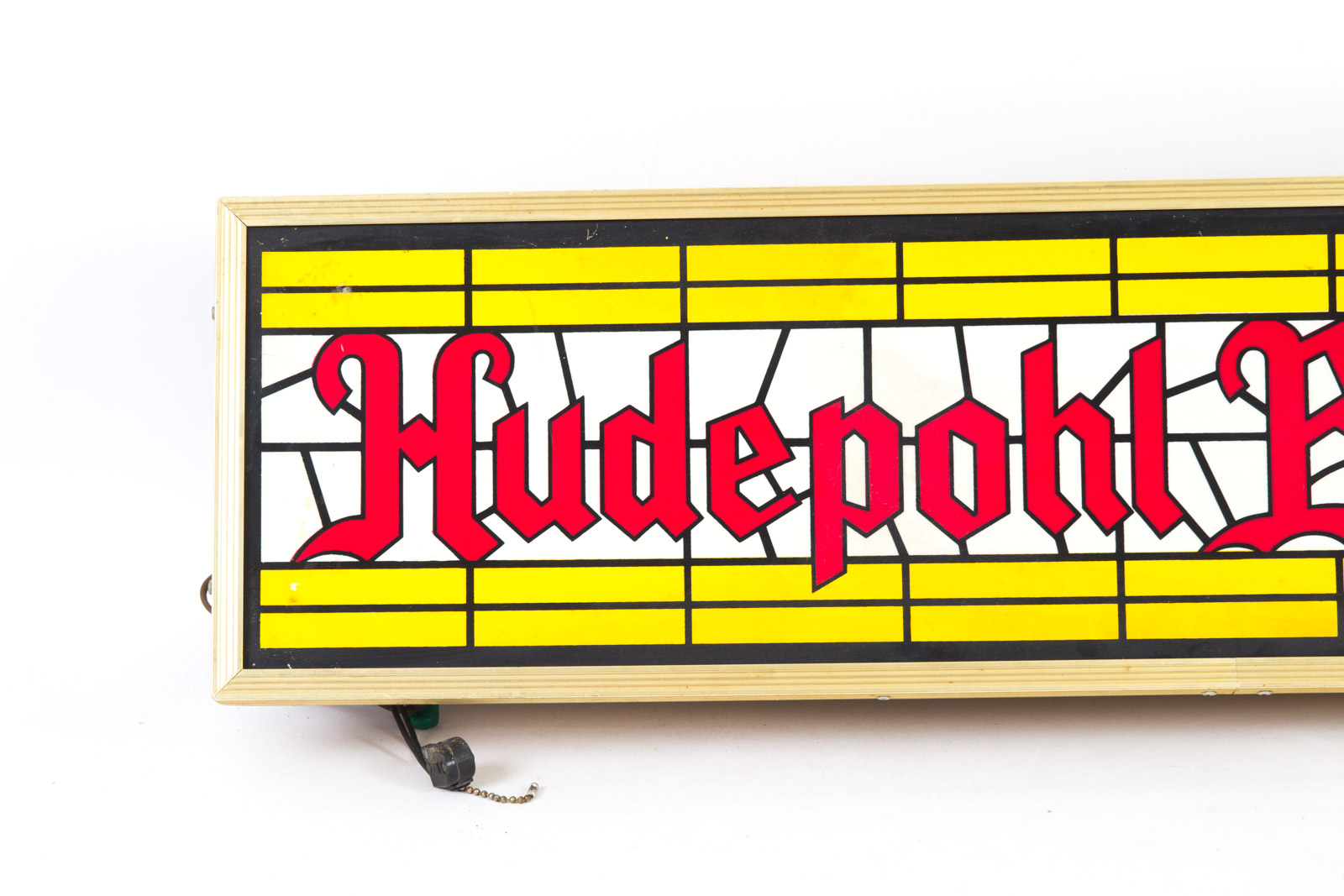 Vintage Hudepohl Light Up Beer Sign