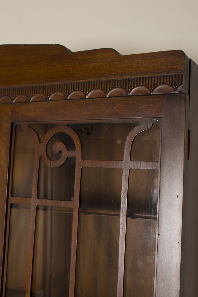 Vintage Mahogany Secretary Desk