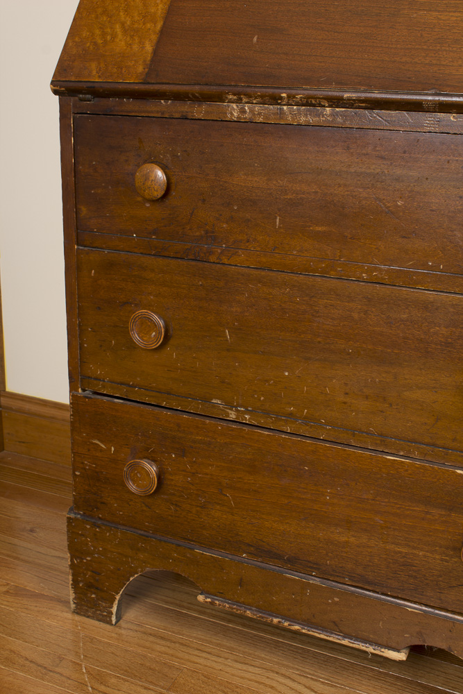 Vintage Mahogany Secretary Desk
