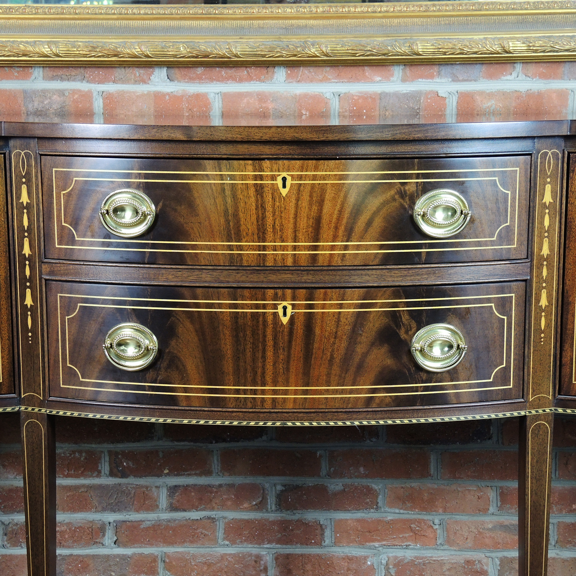 Stickley Hepplewhite Style Mahogany Sideboard