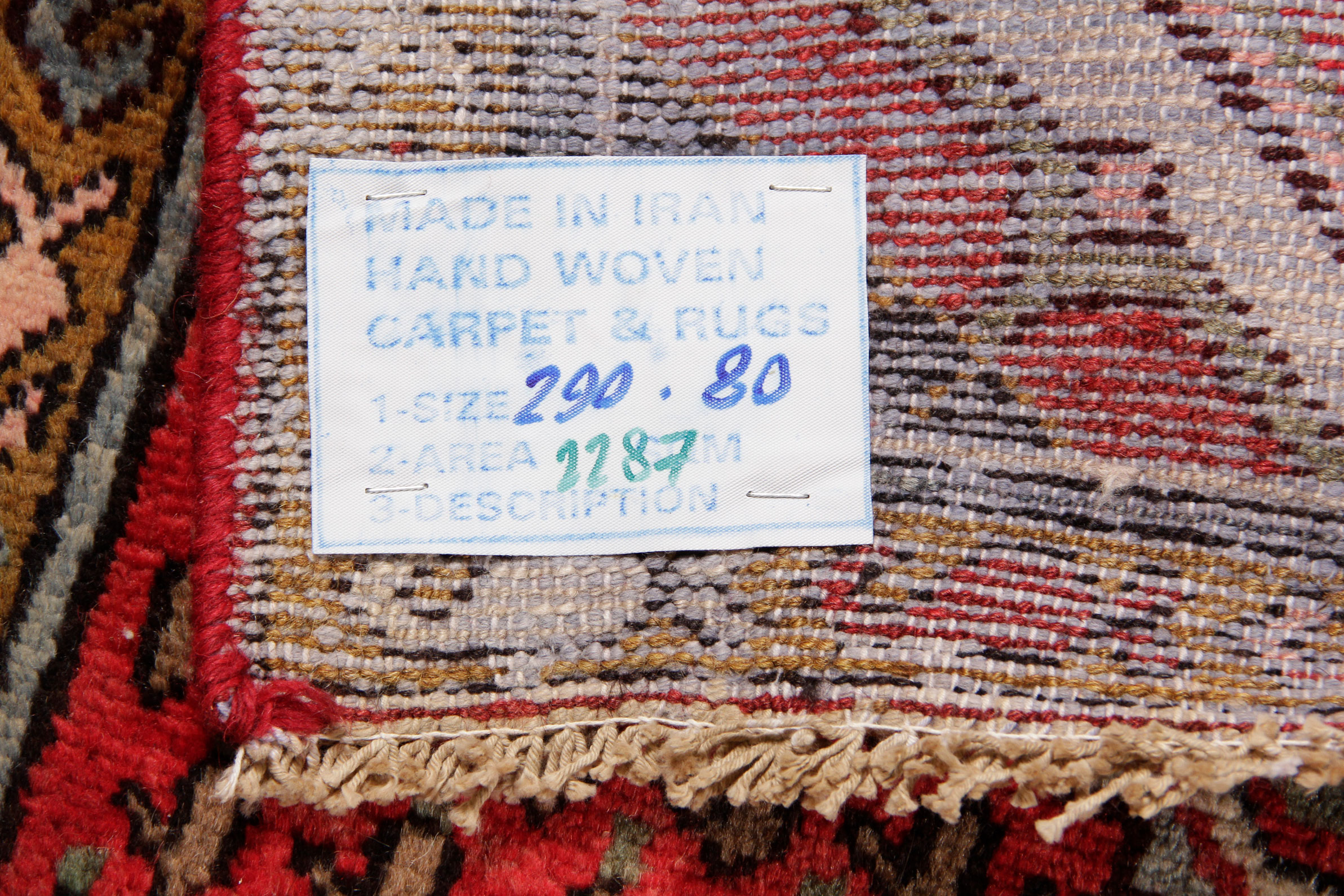 Vintage Persian Mir a Boteh Sarouk Runner