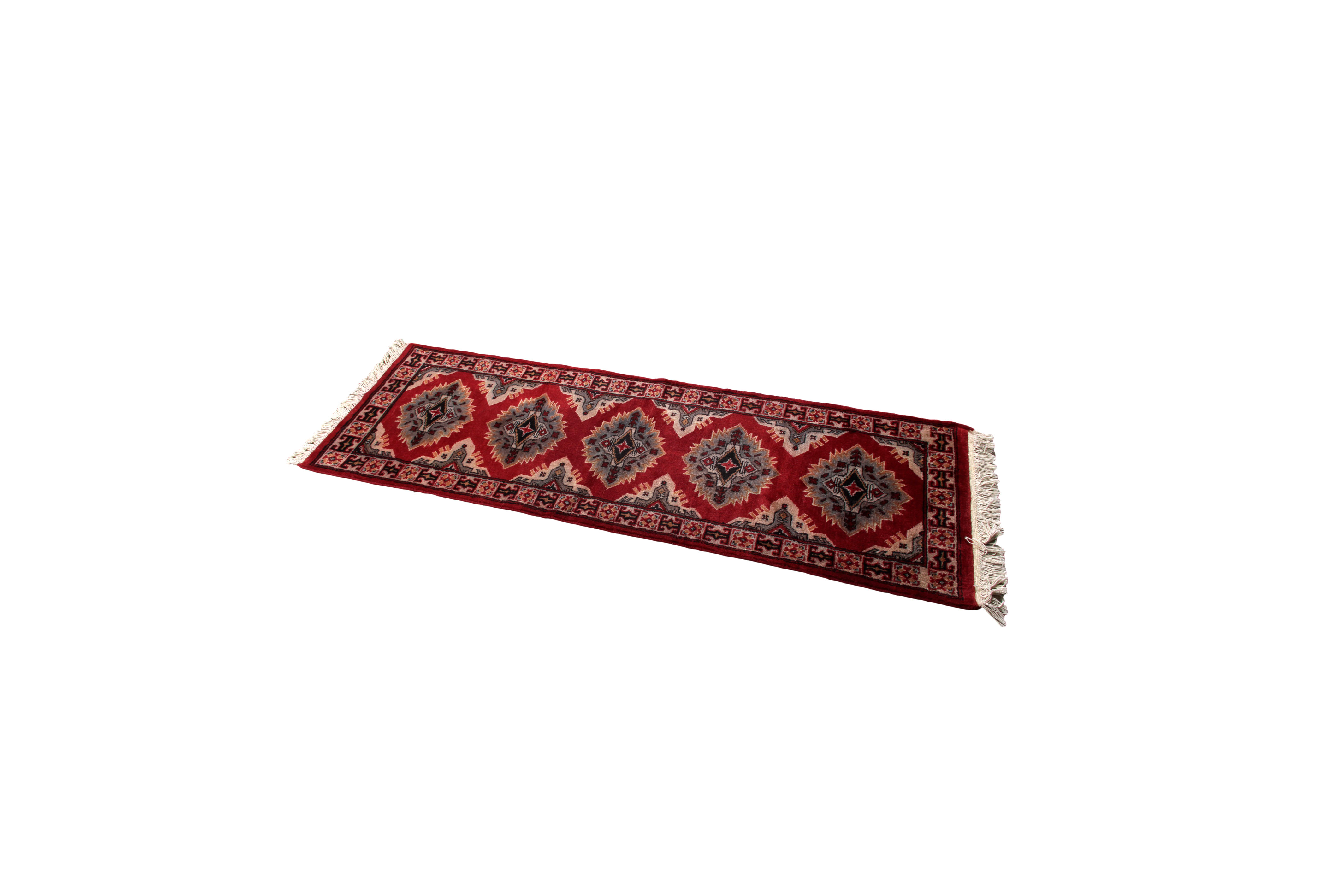 Hand-Knotted Kazak Carpet Runner