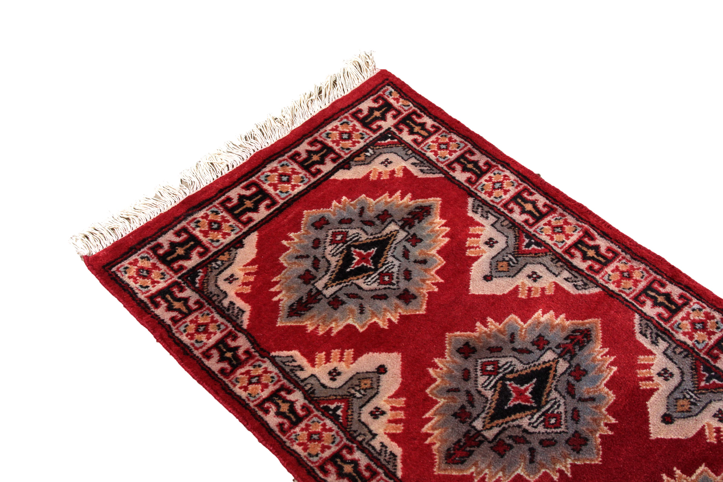 Hand-Knotted Kazak Carpet Runner