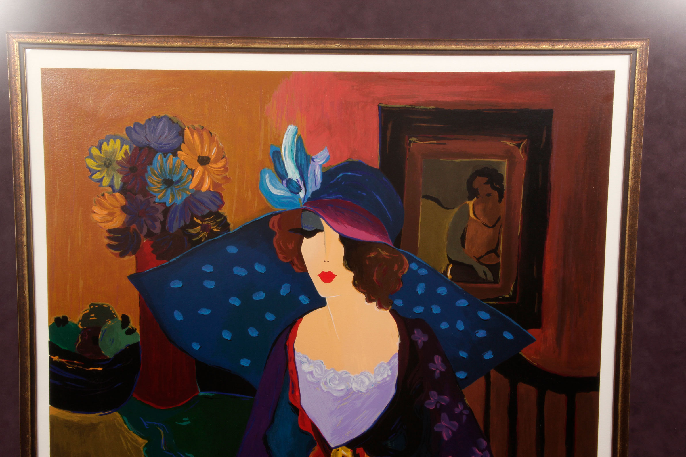 Itzchak Tarkay Limited Edition Serigraph "Maria"