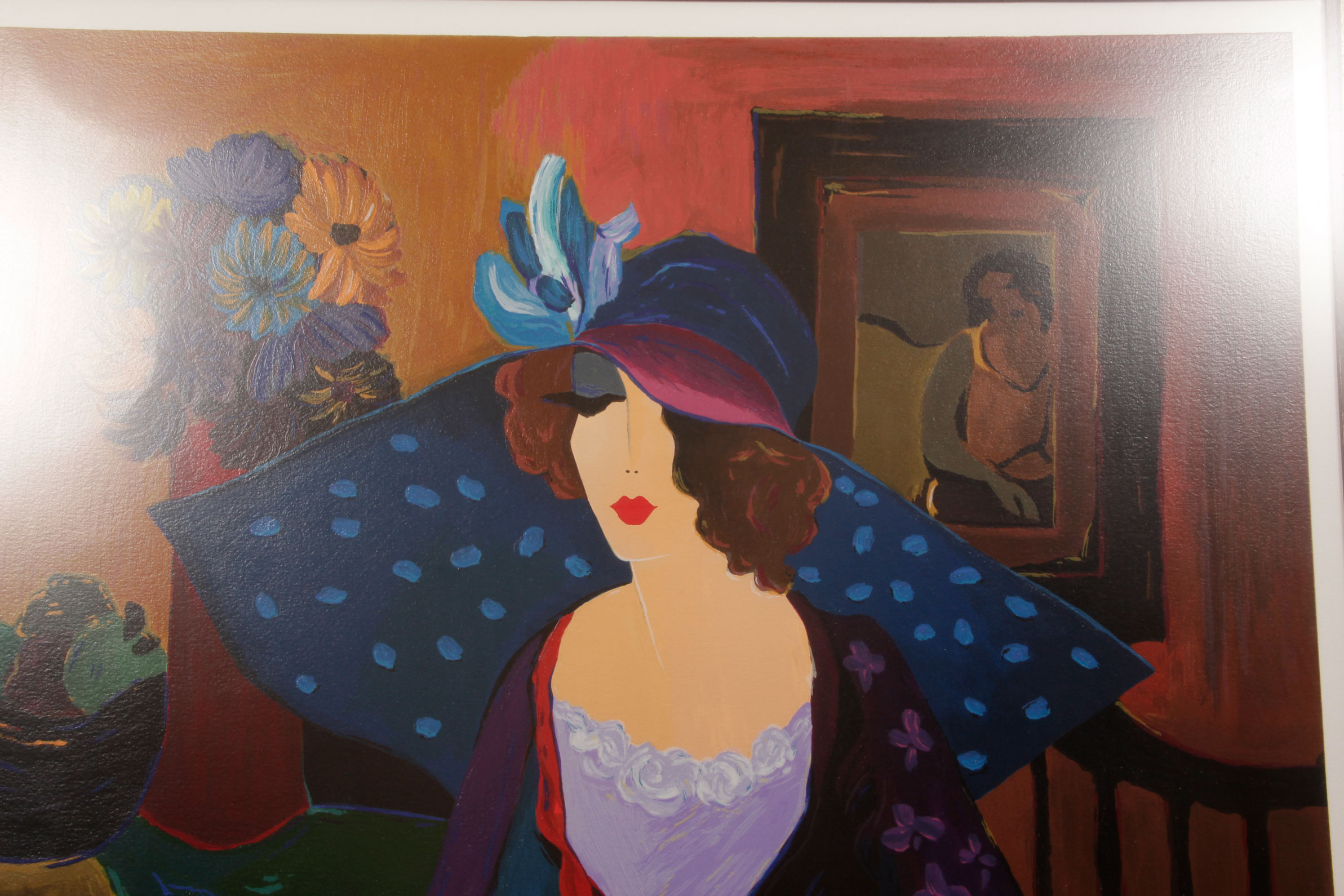 Itzchak Tarkay Limited Edition Serigraph "Maria"