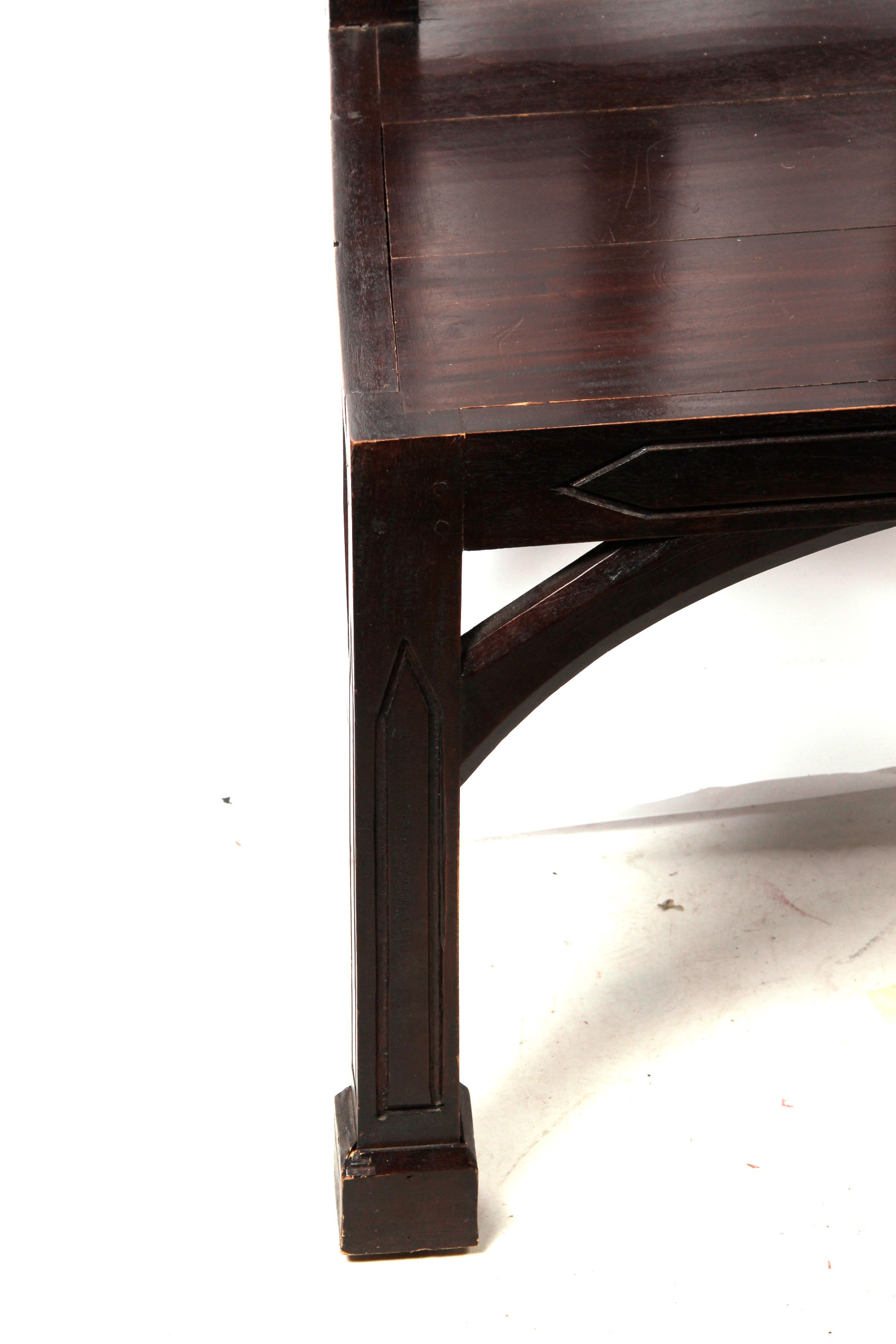 Wooden Gothic Cathedral Side Chair