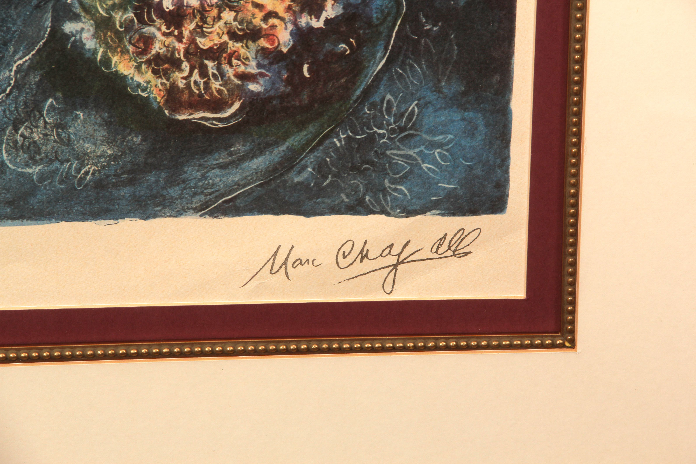 Limited Edition Offset Lithograph "Maria" After Marc Chagall