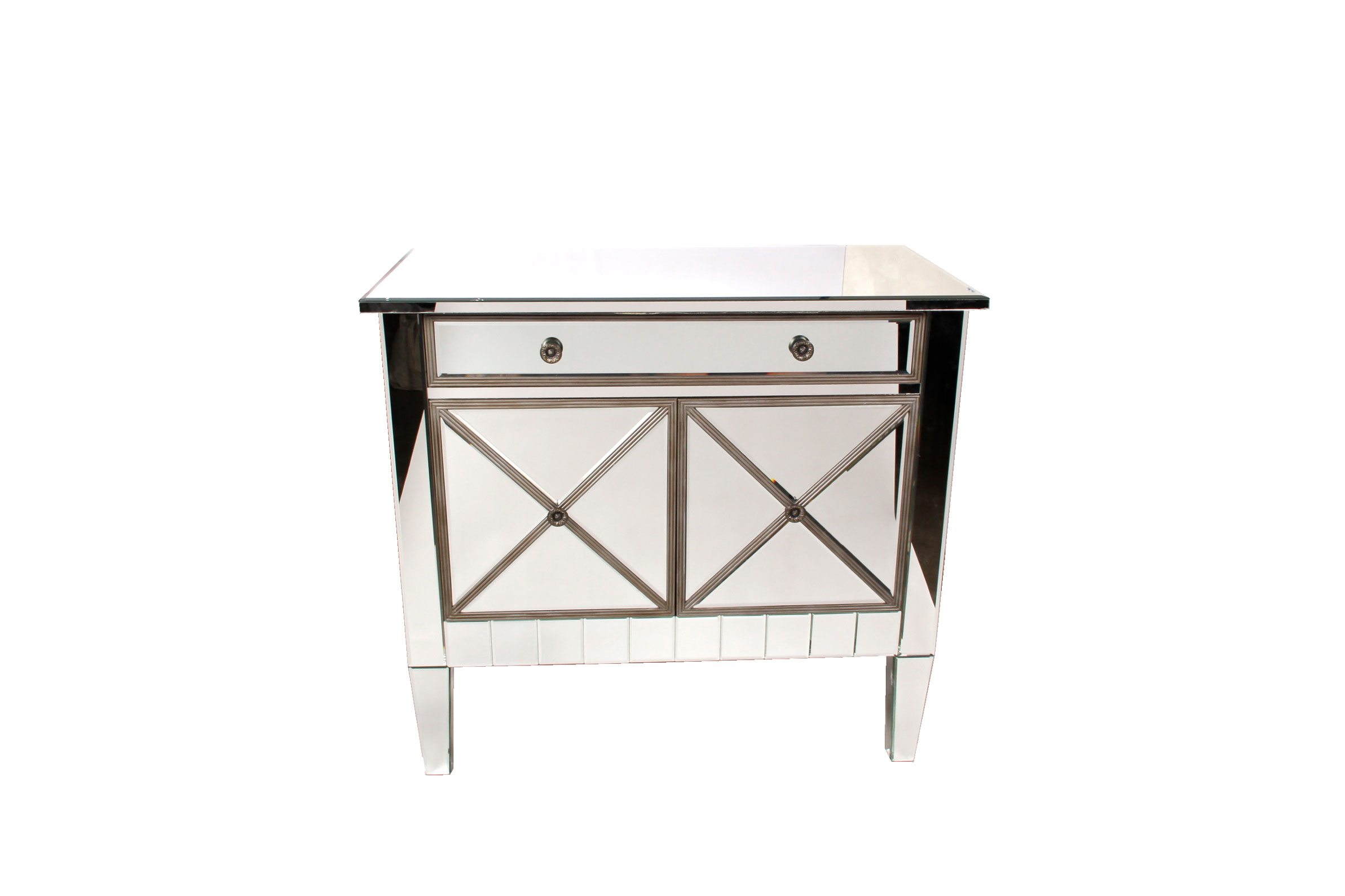 Contemporary Mirrored Cabinet