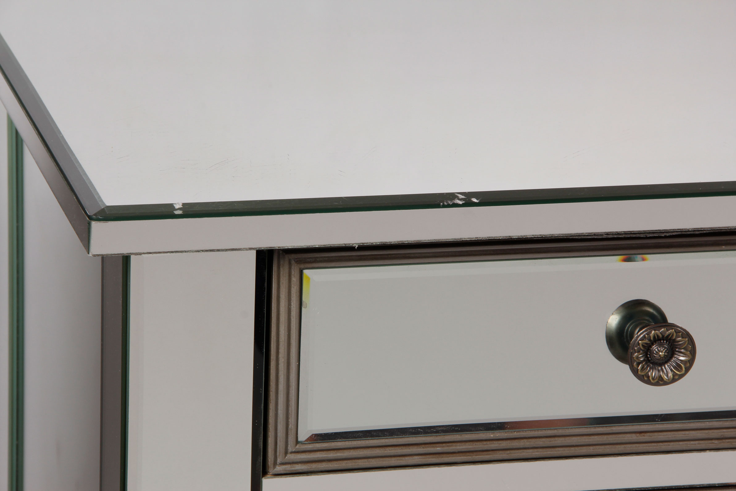 Contemporary Mirrored Cabinet