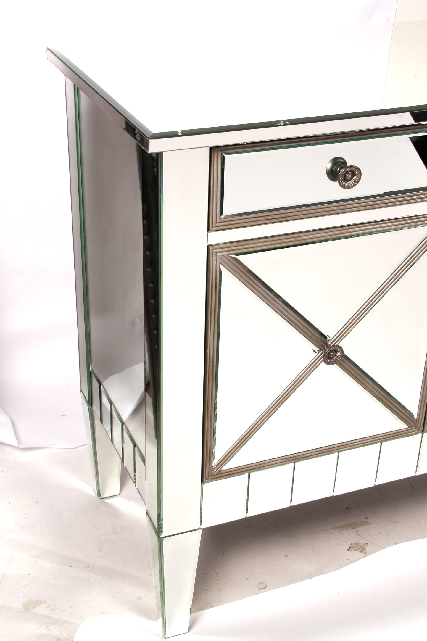 Contemporary Mirrored Cabinet
