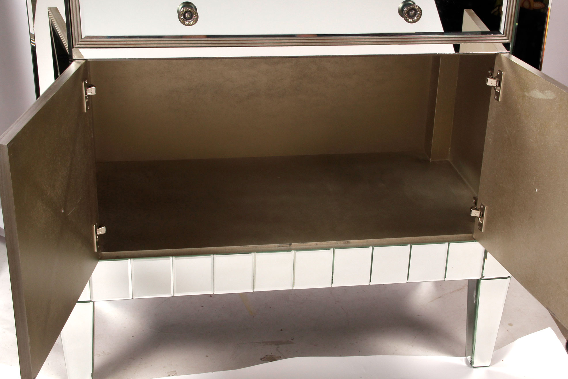 Contemporary Mirrored Cabinet