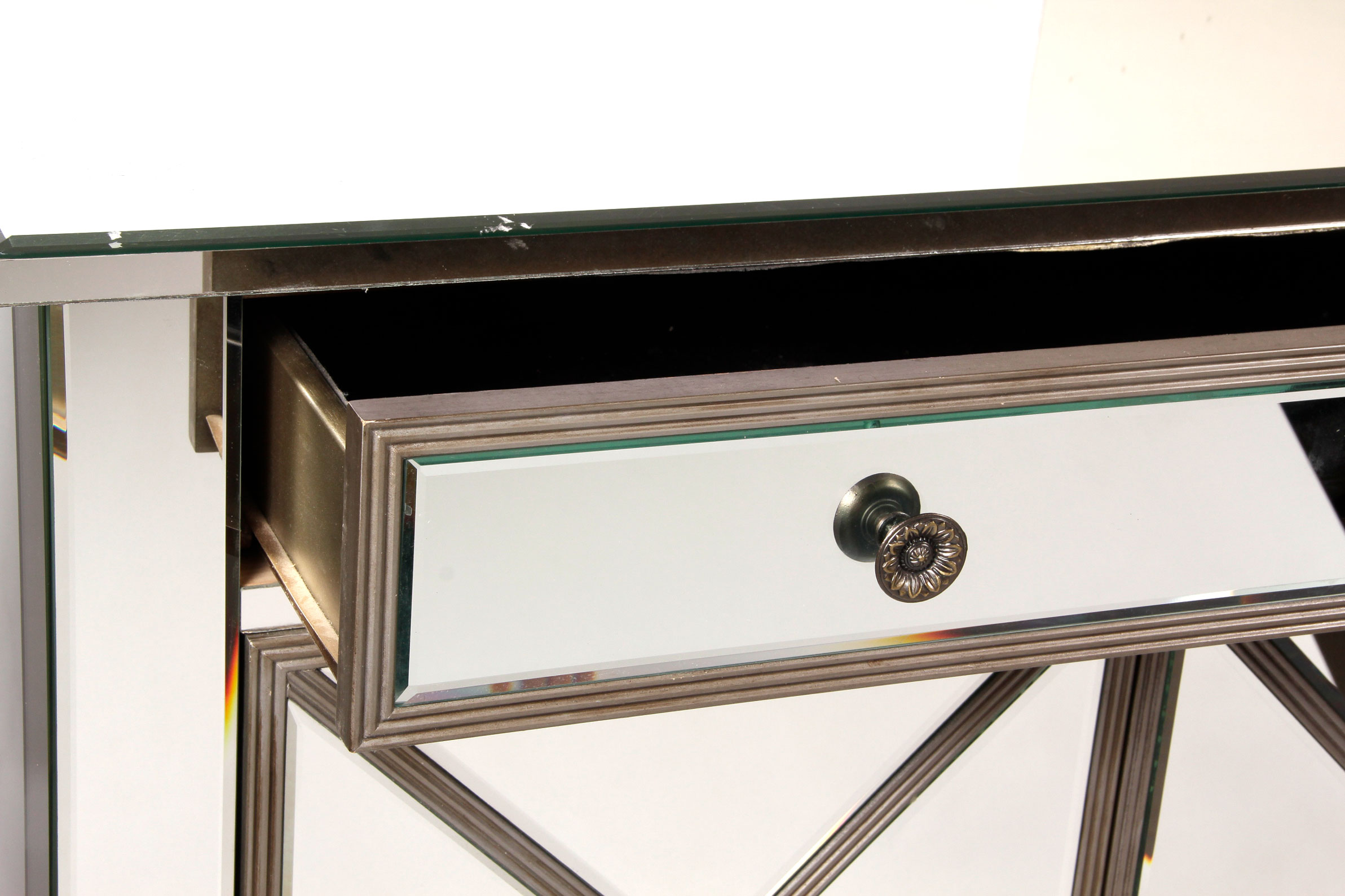 Contemporary Mirrored Cabinet